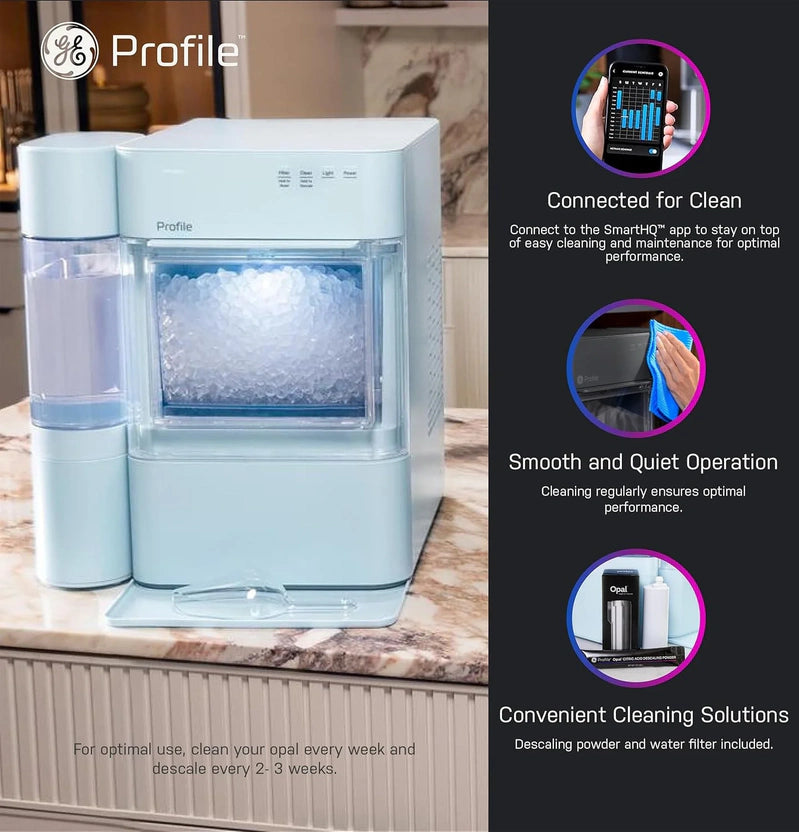 GE Profile Opal 2.0 XL With 1 Gallon Tank, Chewable Crunchable Countertop Nugget Ice Maker, Scoop Included, 38 Lbs In 24 Hours