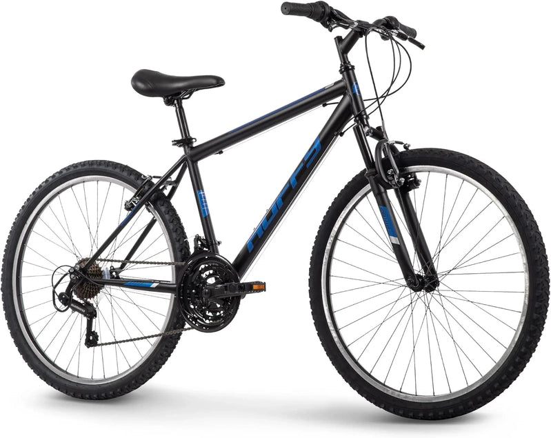 Huffy Stone Mountain Hardtail Mountain Bike For Boys/Girls/Men/Women, 20 In./24 In./26 In. Sizes, 6 Or 21 Speed Shimano Twist Shifting