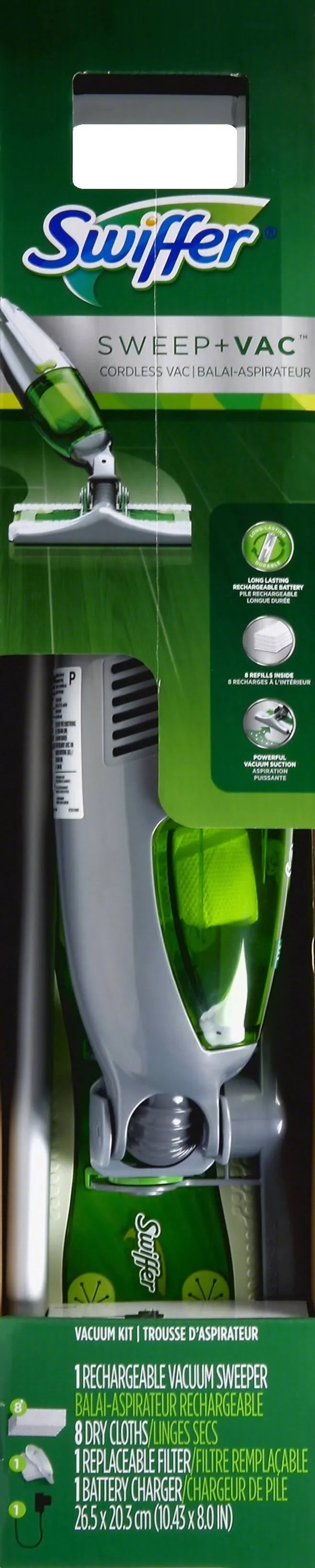 Swiffer Vacuum Kit, Sweep Plus Vac, Cordless