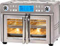 Emeril Lagasse Dual Zone 360 Air Fryer Oven Combo With French Door, 25 Qt. Extra Large, Cook Two Foods In Different Ways
