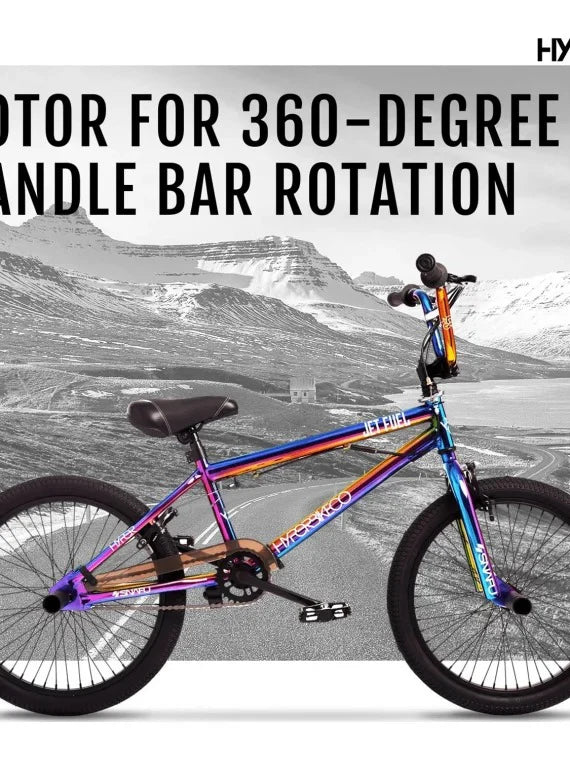 Hyper Bicycles 20 Jet Fuel BMX Bike For Kids, Recommended Ages 8 To 13 Years Old