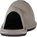 Petmate Indigo Dog House, Igloo Dog House, Made In USA With 90% Recycled Materials