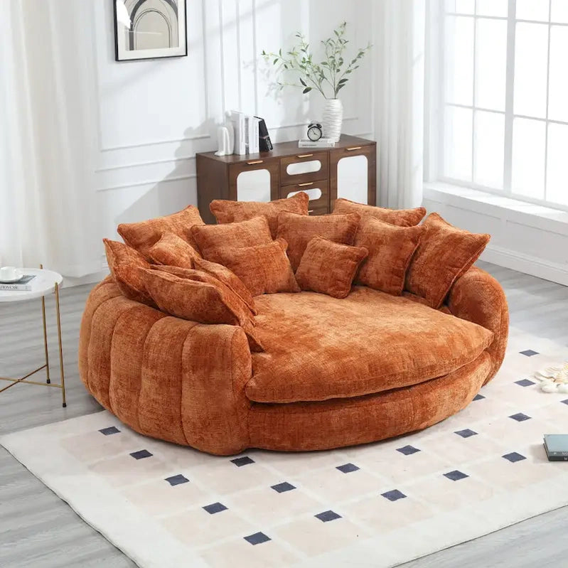 Comfortable Double Loaf Sofa Bed, Oversized Sofa Bed With Armrests