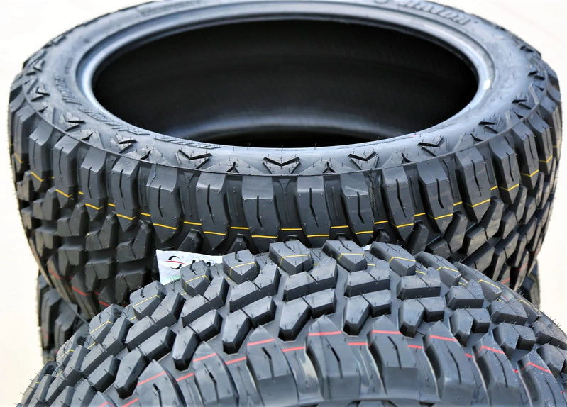 Set Of 4, Four 275/65R20 126/123Q E, 10 Ply M/T Mud Tires