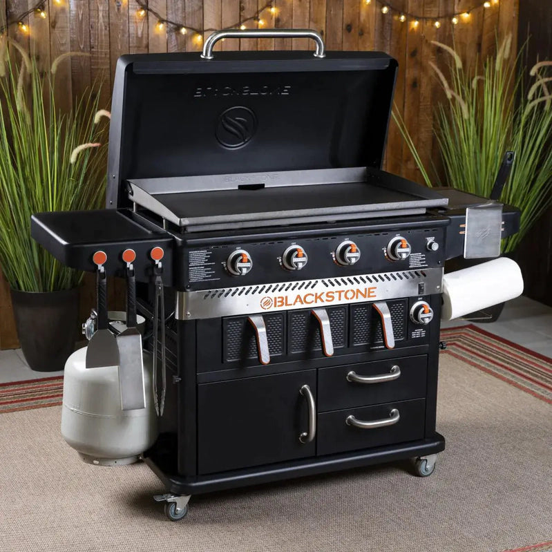 Blackstone 4 Burner And Air Fryer Combo, 36 In