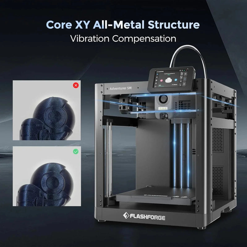Adventurer 5M 3D Printer With Fully Automatic Leveling
