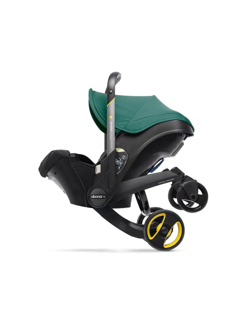 Stroller Combination Consisting Of Infant Car Seat And Latch Base, Model Year 2025 C Midnight Edition, From Car To Stroller In Seconds