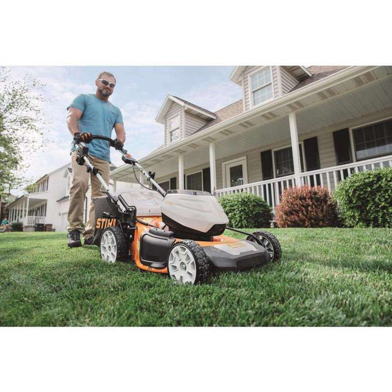 Stihl Rma 510 V 21 In. 36 V Battery Self-Propelled Lawn Mower Kit, Battery And Charger
