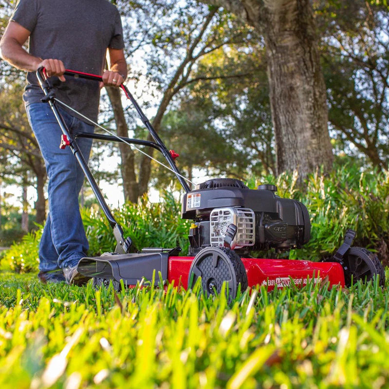 20-Inch 125Cc Gas Push Mower With Briggs And Stratton Engine