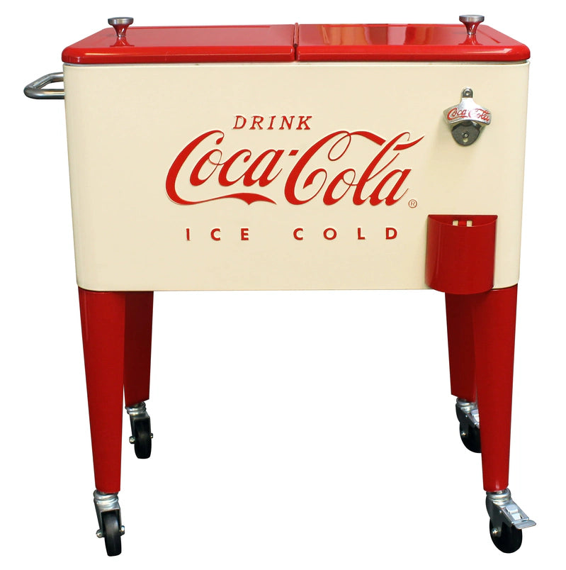 Leigh Country Licensed Coca-Cola Series Cp 98111 Metal 60 Qt. Outdoor Patio Cooler