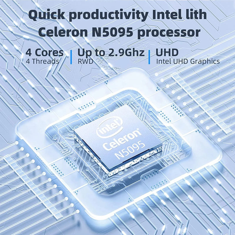 Sgin 15.6 In. Laptop 12GB DDR4 512GB SSD Windows 11 With Intel Celeron N5095A Full HD 1920x1080
