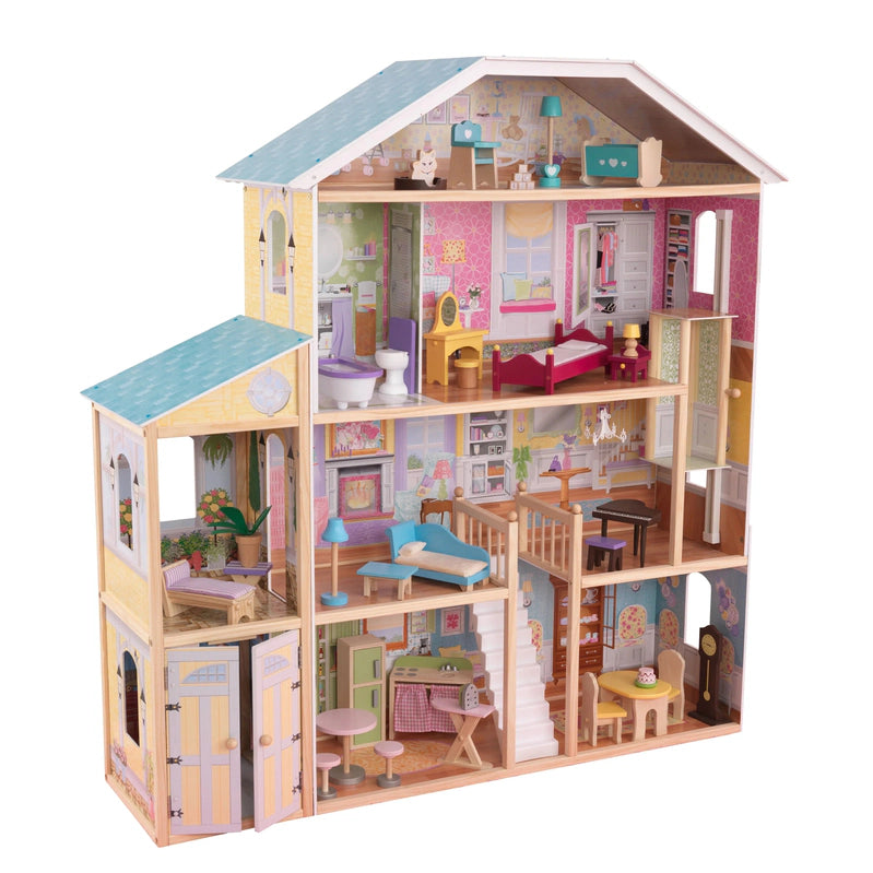 KidKraft Majestic Mansion Wooden Dollhouse With 34 Accessories