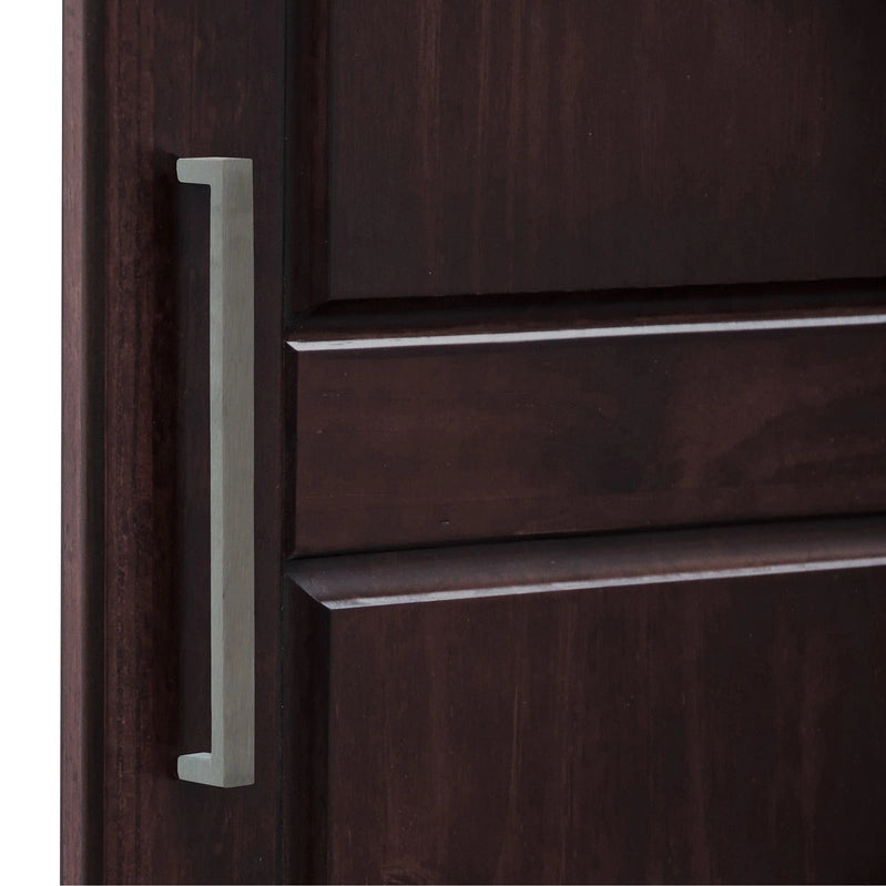 Palace Imports 100% Solid Wood Cosmo 3-Door Wardrobe Armoire With Solid Wood Or Mirrored Doors