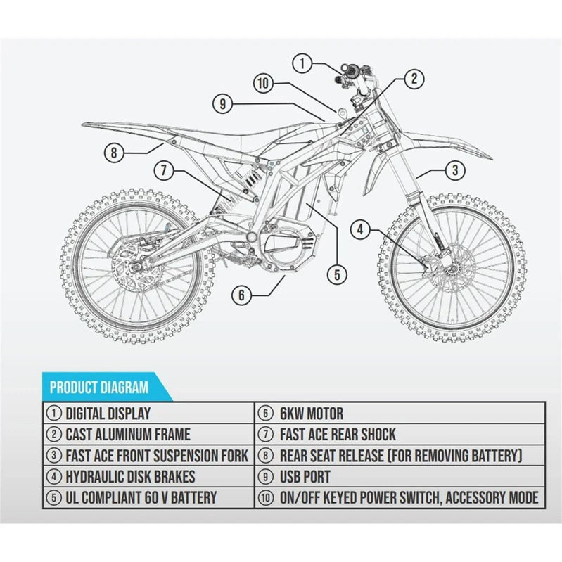 Off-Road Electric Dirt Bike