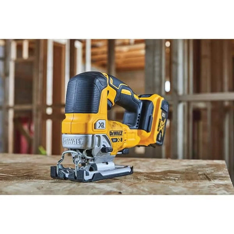 DEWALT 20V MAX XR Cordless Jig Saw DCS334B, 3,200 Blade Speed, Brushless Motor, LED Light, Bare Tool Only