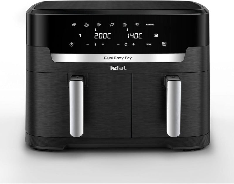 Tefal Dual Easy Fry 11L Air Fryer With 7 Preset Programs