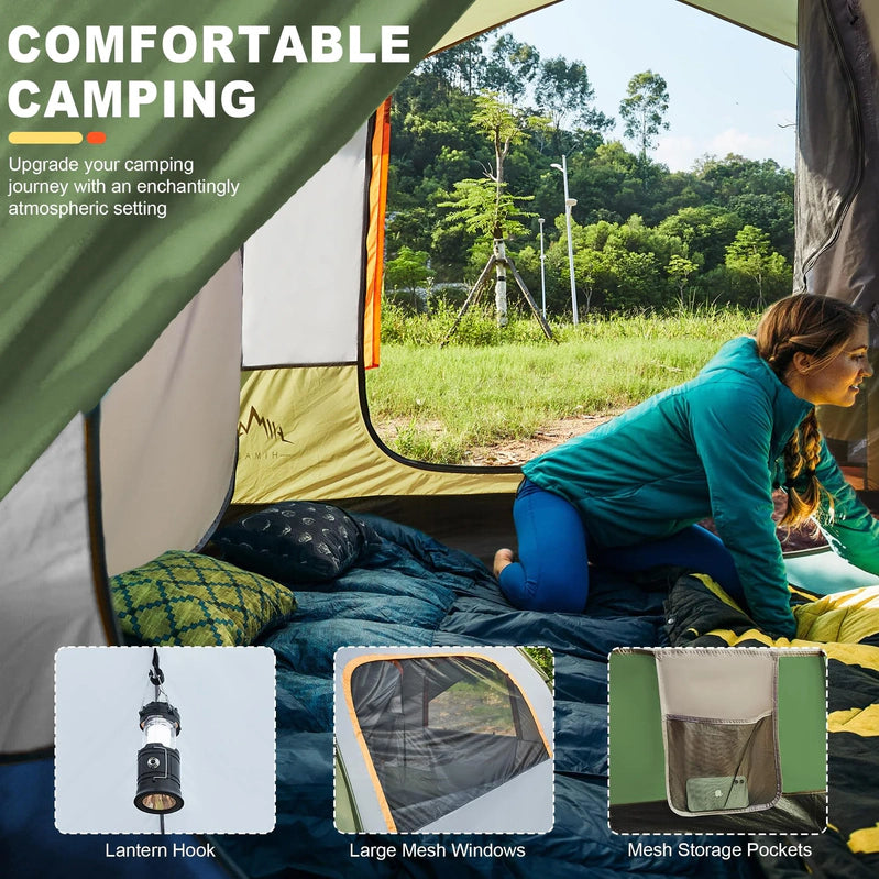 GoHimal Waterproof SUV Tent For Camping, 8 Ft. L x 8 Ft. W x 7.2 Ft. H
