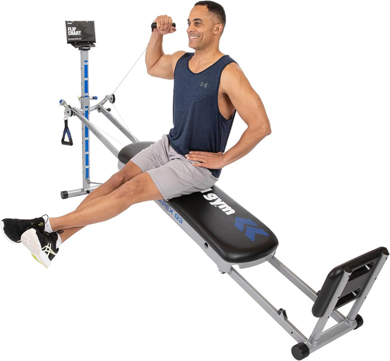 Total Gym Apex Full Body Workout System, Indoor Home Gym