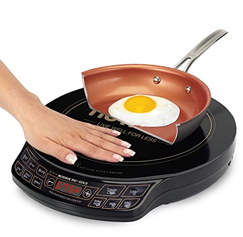 Nuwave Gold Precision Induction Cooktop, Powerful With Large 8 In. Heating Coil