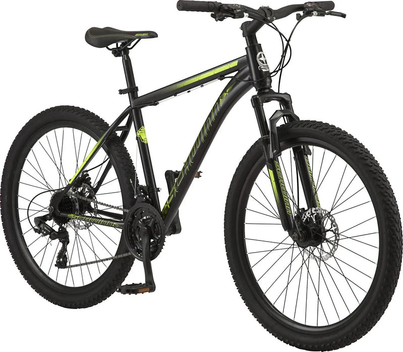 Schwinn Sidewinder Mountain Bike. 26-inch Wheels. 21 Speeds. Mens Style. Black