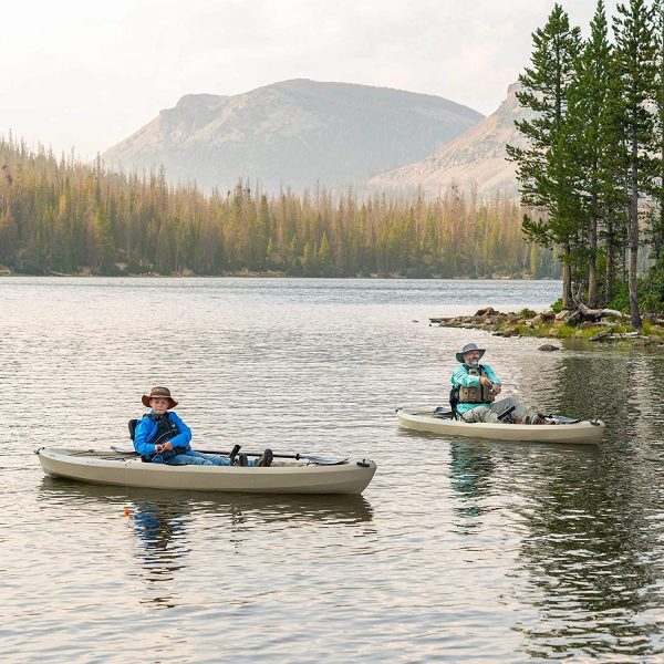 Lifetime 90806 Tamarack Angler 100 Fishing Kayak C 2 Pack, Paddles Included