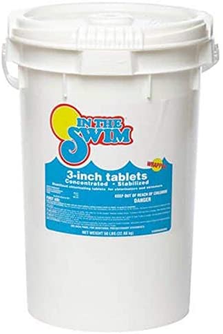 3 In. Chlorine Tablets, 50 Lbs