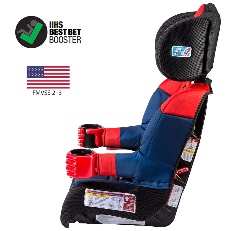 KidsEmbrace Marvel Spider-Man 2-in-1 Forward-Facing Booster Car Seat Latch