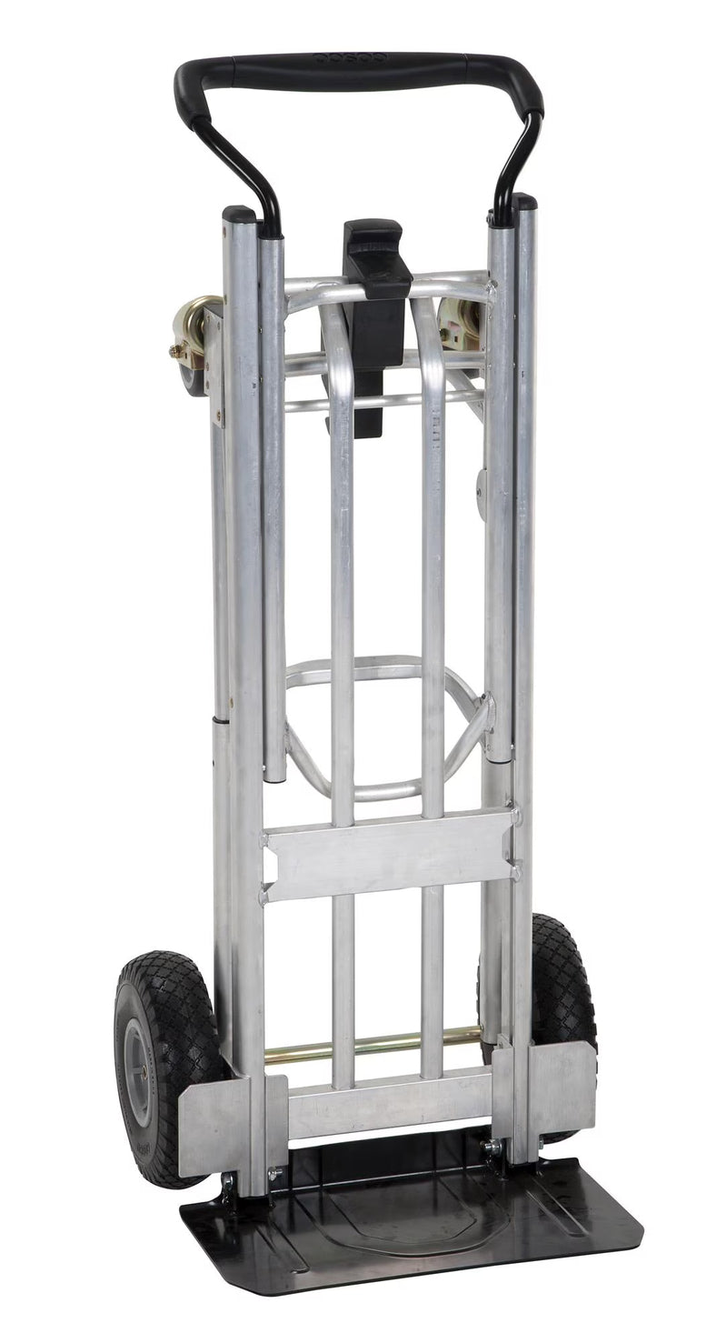 Cosco 3-in-1 Assist Series Hand Truck/Assisted Hand Truck/Cart With Flat-Free Wheels