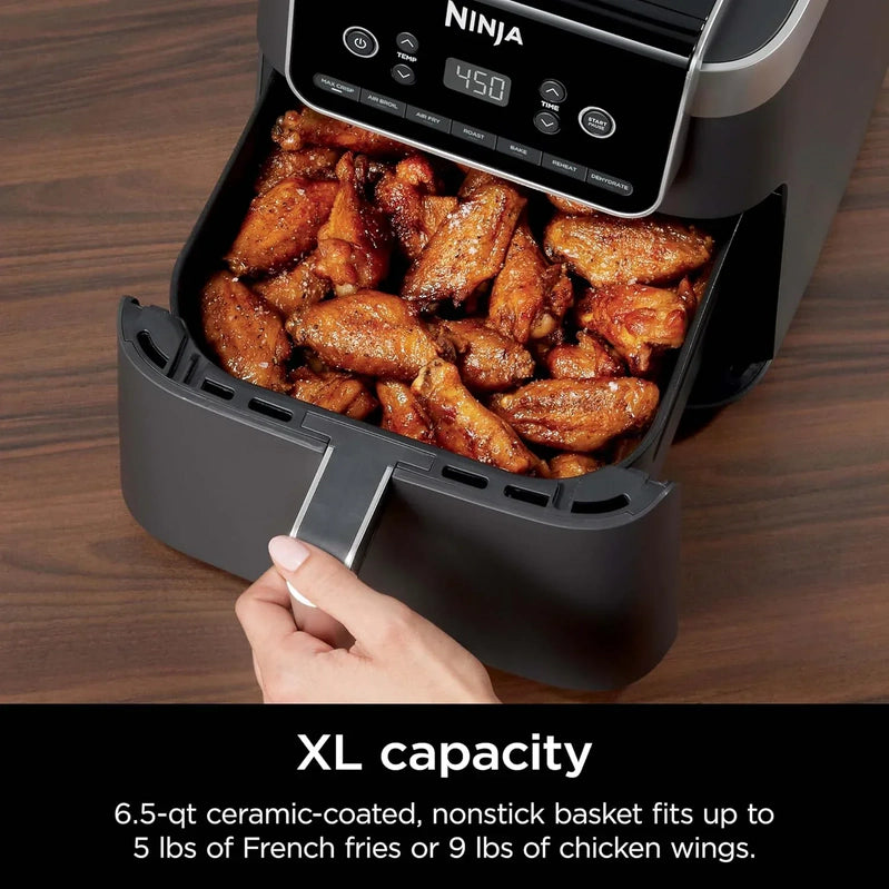 Ninja Air Fryer Pro XL 6-in-1 With 6.5 Qt. Capacity Max Crisp Air Fry Air Roast Bake