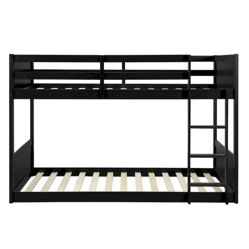 Delphia Low Profile Twin Over Twin Bunk Bed