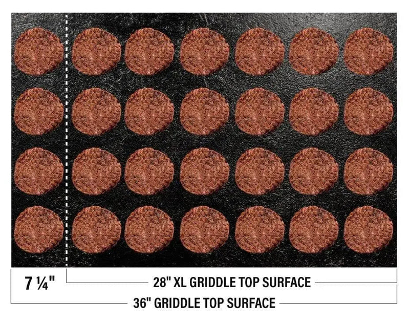 Blackstone 3-Burner 28 In. XL Griddle With Hood In Black