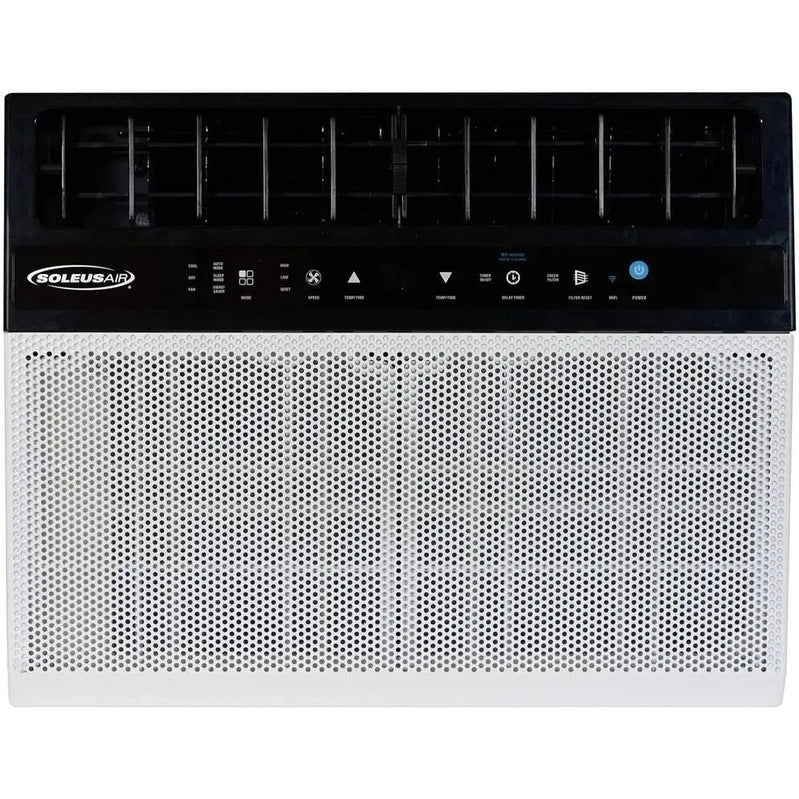 Soleus Air 8,000 BTU Hybrid, Saddle Window Air Conditioner With WiFi, 8,000 BTU, White
