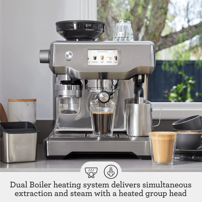 Breville BES990BSSUSC Automatic Espresso Machine