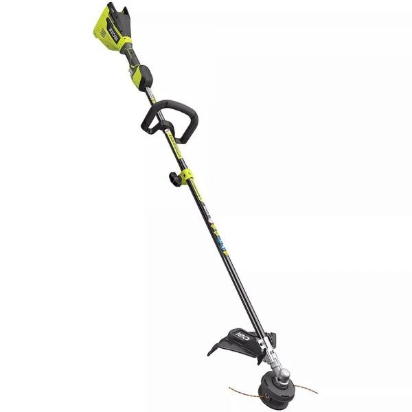 Ryobi 40V Brushless 20 In. Walk Behind Self-Propelled Mower/String Trimmer/Leaf Blower With 2 Batteries And 2 Chargers