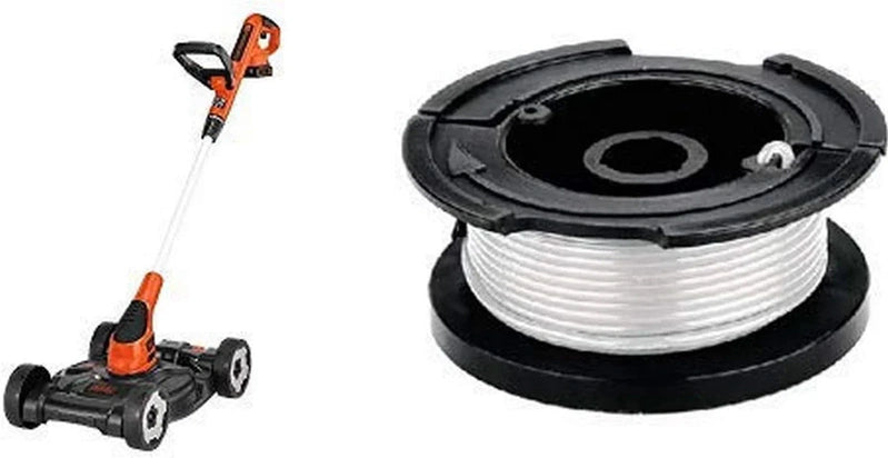 Black Plus Decker Combination String Trimmer, Lawn Mower, And Edger, Cordless 3-in-1