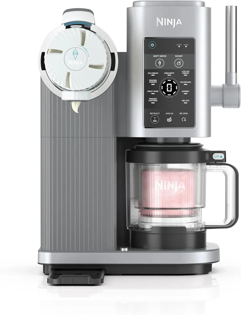 Ninja Swirl By CREAMi Ice Cream And Soft Serve Maker, Sorbet, Milkshake, Frozen Yogurt, Low Calories Program And More, 13-in-1, NC701