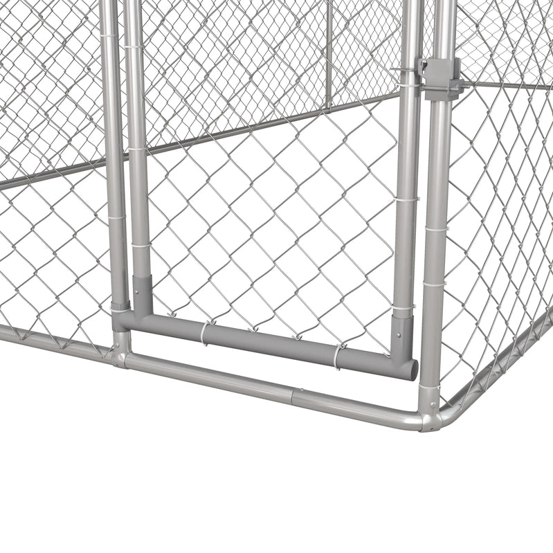 PawHut 19.7' x 7.5' x 7.5' Outdoor Dog Kennel With Waterproof Roof