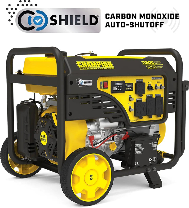 9000W Wireless Start Generator With CO Shield