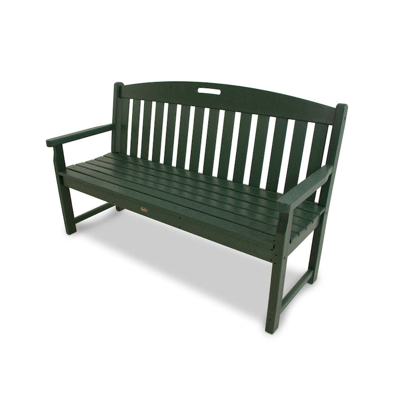 Polywood Trex Outdoor Furniture Yacht Club 60-inch Bench