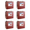 6-Volt Golf Cart Batteries, Trojan Battery 6V/225Ah T-105, 6-Pack, 36V