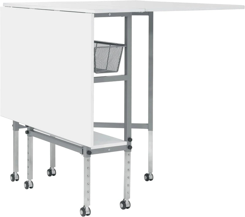 Sew Ready Hobby Cutting Table, 58.75 In. x 36.5 In., White/Silver, x36