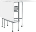 Sew Ready Hobby Cutting Table, 58.75 In. x 36.5 In., White/Silver, x36