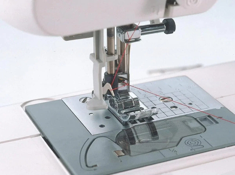 Brother Sewing And Quilting Machine, Computerized, 165 Built-In Stitches, LCD Display, Wide Table, 8 Included Presser Feet, White, 20x12x17