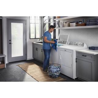 Maytag 4.8 Cu. Ft. Top Load Washer With Extra Power Boost, White, MVW5430MW