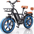 Bopzin 1000W Electric Bicycle For Adults, 48V 15Ah Removable Battery, 20 In. x 4.0 In.- 1000W