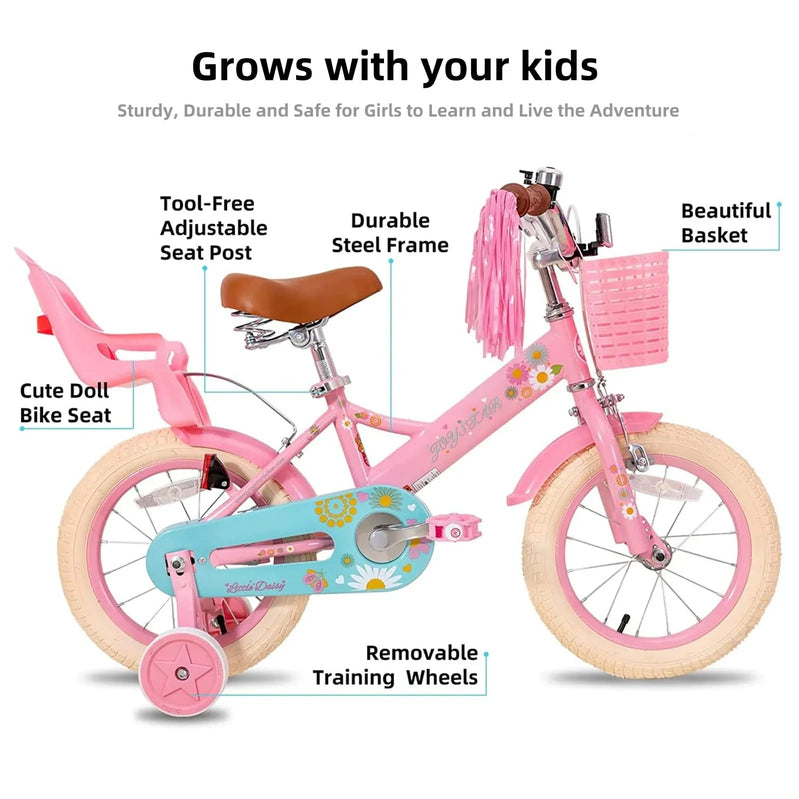 Joystar Kids Bike Little Daisy 14 In. Girls Bike