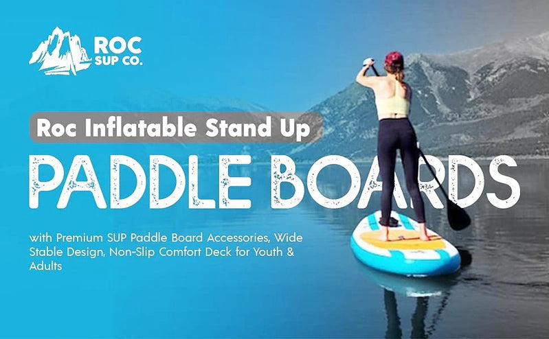 Roc Inflatable Stand Up Paddle Boards 10 Ft. 6 In