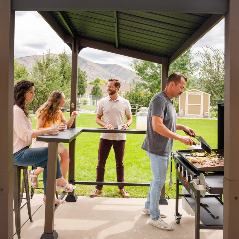 Blackstone 5' x 8' Outdoor Griddle/Grill Pavilion Grill Gazebo