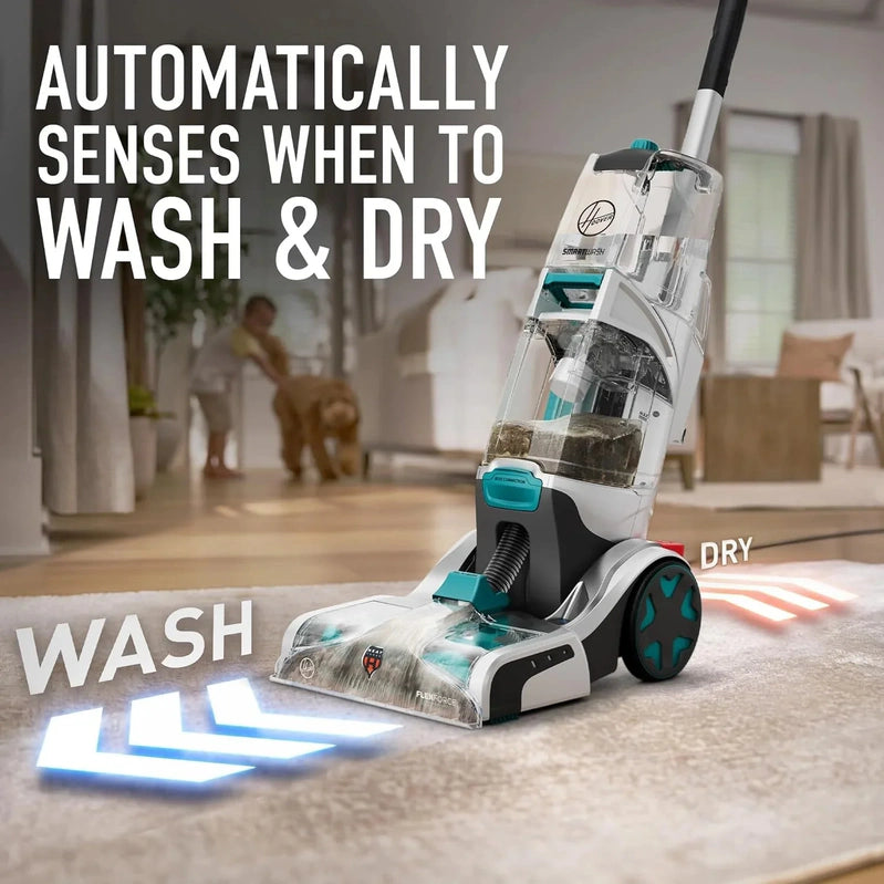 Hoover SmartWash Plus Automatic Carpet Cleaner For Carpets And Upholstery, Deep Cleaning Carpet Shampoo, FH52000