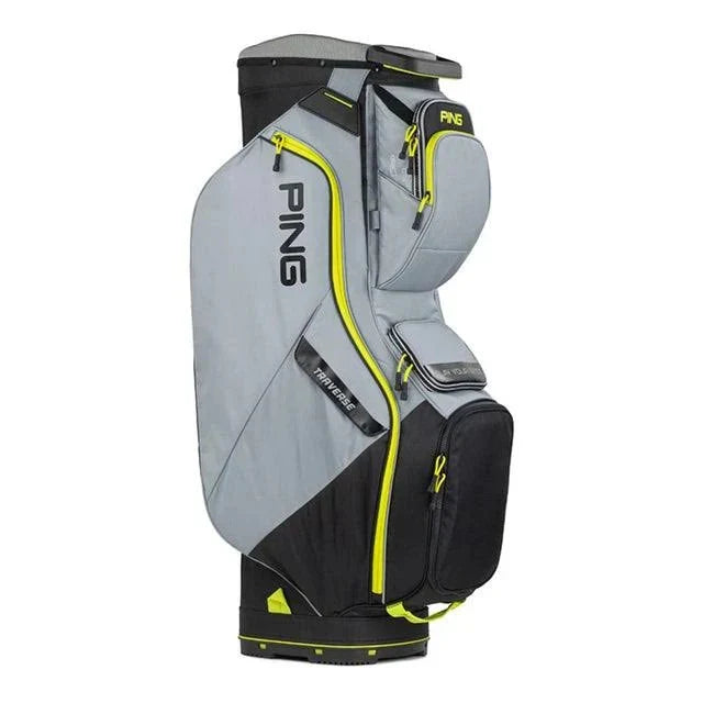 Ping Traverse Cart Bag, Black White